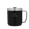 Термокружка Stanley Classic 0,35 л с ручкой, чёрная 10-09366-006